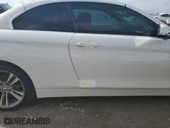 2016 BMW 4 Series 428i xDrive with VIN WBA3T1C52GP822072, listed as a Copart auction lot 87244184 with 80,946 mi miles and Salvage title. Bid and sale history available at DreamBid. Image 12.