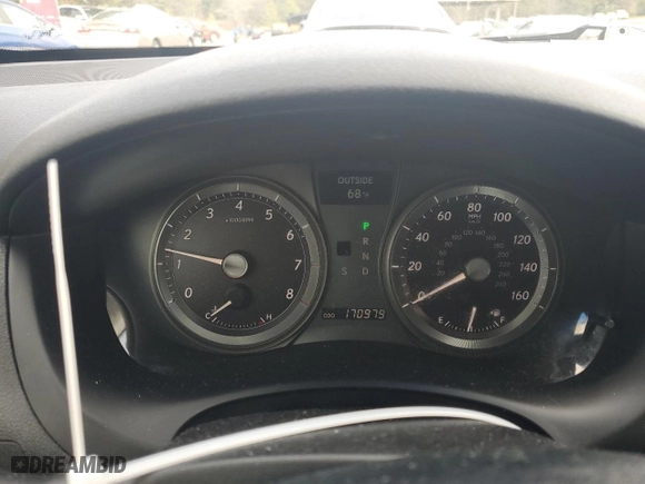 2008 Lexus ES 350 with VIN JTHBJ46G782248715, listed as a Copart auction lot 50250445 with 170,979 mi miles and Salvage Title. Bid and sale history available at carsss.com. Image 9.