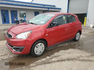 2020 Mitsubishi Mirage ES z VIN ML32A3HJ7LH001434, wystawiony jako Copart lot #55583435 z przebiegiem 136 454 mil mil oraz Szkoda całkowita • Salvage title. Historia ofert i sprzedaży dostępna na DreamBid. Obrazek 1.