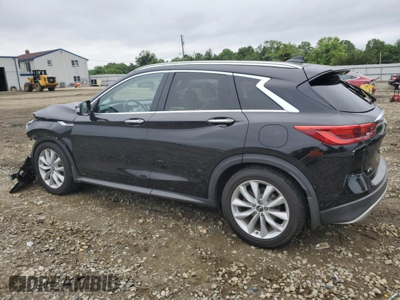 2019 Infiniti QX50 Essential z VIN 3PCAJ5M39KF121827, wystawiony jako Copart lot #61392645 z przebiegiem 61 540 mil mil oraz Szkoda całkowita • Salvage title. Historia ofert i sprzedaży dostępna na DreamBid. Obrazek 2.