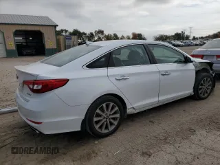 2017 Hyundai Sonata Sport with VIN 5NPE34AF2HH592961, listed as a Copart auction lot 77575494 with 77,318 mi miles and Salvage Title. Bid and sale history available at DreamBid. Image 3.
