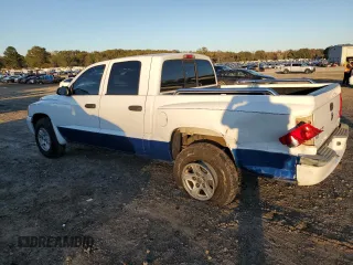 2007 Dodge Dakota SLT with VIN 1D7HE48N67S122636, listed as a Copart auction lot 81251054 with 233,584 mi miles and Salvage Title. Bid and sale history available at DreamBid. Image 2.