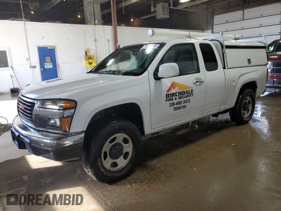 2011 GMC Canyon with VIN 1GTJ6LFE4B8139009, listed as a Copart auction lot 76472774 with 151,484 mi miles and Clean title. Bid and sale history available at DreamBid. Image 1.