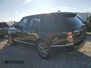 2017 Land Rover Range Rover with VIN SALGR2FK4HA325757, listed as a Copart auction lot 44904975 with 99,636 mi miles and Salvage title. Bid and sale history available at DreamBid. Image 2.