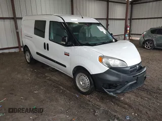 2017 Ram ProMaster City Cargo Tradesman z VIN ZFBERFAB2H6E31579, wystawiony jako IAAI lot #41889643 z przebiegiem 194 066 mil mil oraz . Historia ofert i sprzedaży dostępna na DreamBid. Obrazek 1.