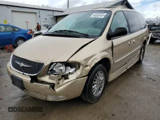 2001 Chrysler Town & Country Limited with VIN 2C8GP64L21R387318, listed as a Copart auction lot 79038314 with 103,637 mi miles and Salvage Title. Bid and sale history available at carsss.com. Image 1.