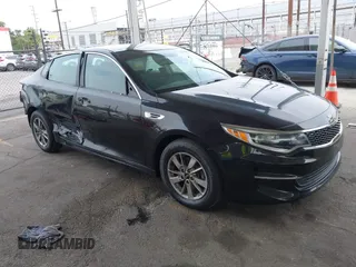 2016 Kia Optima LX with VIN 5XXGT4L32GG098976, listed as a IAAI auction lot 42569828 with 101,973 mi miles and . Bid and sale history available at DreamBid. Image 1.