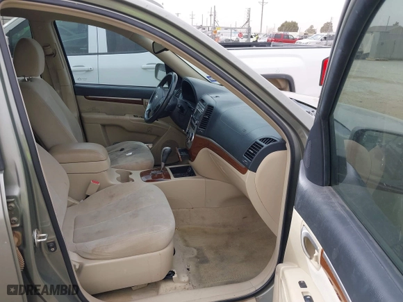 2009 Hyundai Santa Fe SE with VIN 5NMSH13E39H297907, listed as a IAAI auction lot 41708199 with 203,771 mi miles. Bid and sale history available at carsss.com. Image 5.
