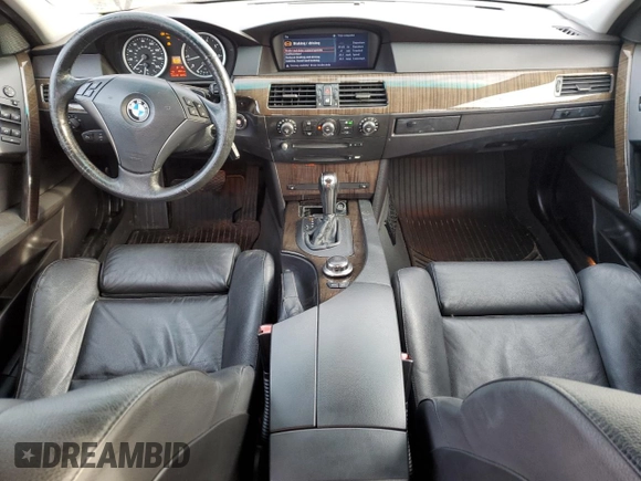 2006 BMW 5 Series 550i with VIN WBANB53586CP02981, listed as a Copart auction lot 84903254 with 124,132 mi miles and Salvage Title. Bid and sale history available at DreamBid. Image 8.