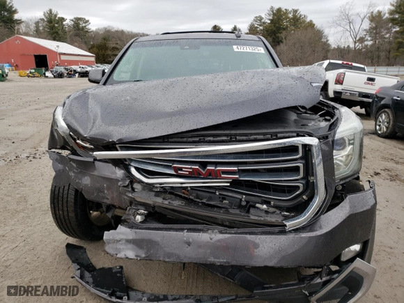 2016 GMC Yukon SLT with VIN 1GKS2BKC8GR140572, listed as a Copart auction lot 47271325 with 0 mi miles and Salvage Title. Bid and sale history available at carsss.com. Image 5.