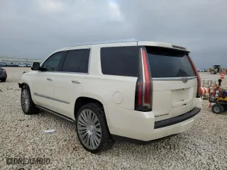 2015 Cadillac Escalade Premium with VIN 1GYS4NKJ3FR613275, listed as a Copart auction lot 44237935 with 96,402 mi miles and Salvage Title. Bid and sale history available at carsss.com. Image 2.