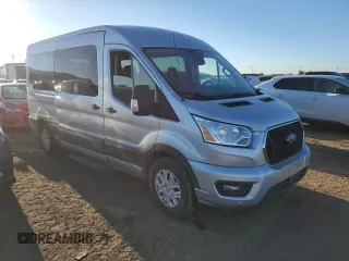 2021 Ford Transit Passenger XL with VIN 1FBAX2C89MKA48429, listed as a Copart auction lot 72648104 with 60,936 mi miles and Clean Title. Bid and sale history available at carsss.com. Image 4.