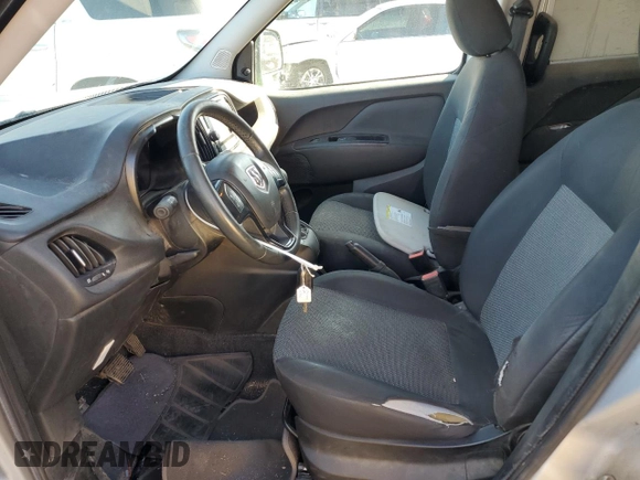 2015 Ram ProMaster City Cargo Tradesman with VIN ZFBERFAT7F6A82716, listed as a Copart auction lot 44520465 with 109,099 mi miles and Salvage Title. Bid and sale history available at carsss.com. Image 7.