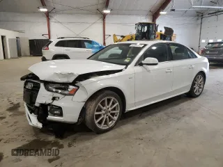 2014 Audi A4 Premium Plus z VIN WAUFFAFL1EN027943, wystawiony jako Copart lot #53360955 z przebiegiem 54 174 mil mil oraz Szkoda całkowita • Salvage title. Historia ofert i sprzedaży dostępna na DreamBid. Obrazek 1.