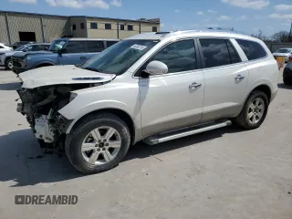 2012 Buick Enclave Premium with VIN 5GAKRDED6CJ148476, listed as a Copart auction lot 48350795 with 130,301 mi miles and Salvage Title. Bid and sale history available at carsss.com. Image 1.