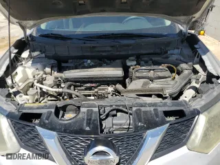 2015 Nissan Rogue S with VIN KNMAT2MT1FP561111, listed as a Copart auction lot 52184455 with 163,320 mi miles and Clean Title. Bid and sale history available at carsss.com. Image 12.