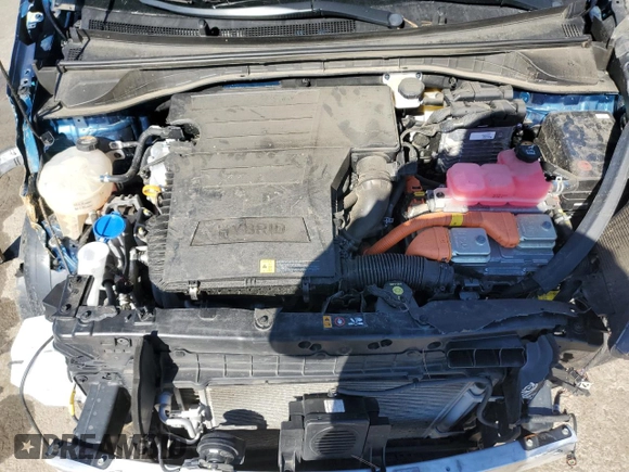 2022 Kia Niro LXS with VIN KNDCB3LC1N5499271, listed as a Copart auction lot 83802244 with 98,159 mi miles and Salvage Title. Bid and sale history available at carsss.com. Image 13.