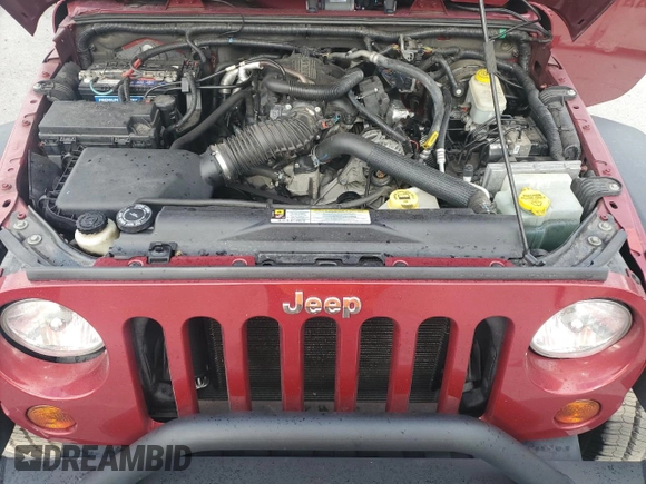 2011 Jeep Wrangler Sport with VIN 1J4AA2D16BL528721, listed as a Copart auction lot 54829625 with 80,771 mi miles and Non Repairable. Bid and sale history available at carsss.com. Image 12.