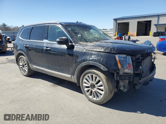 2020 Kia Telluride S with VIN 5XYP6DHC3LG042633, listed as a Copart auction lot 54906345 with Not provided miles and Salvage title. Bid and sale history available at DreamBid. Image 4.