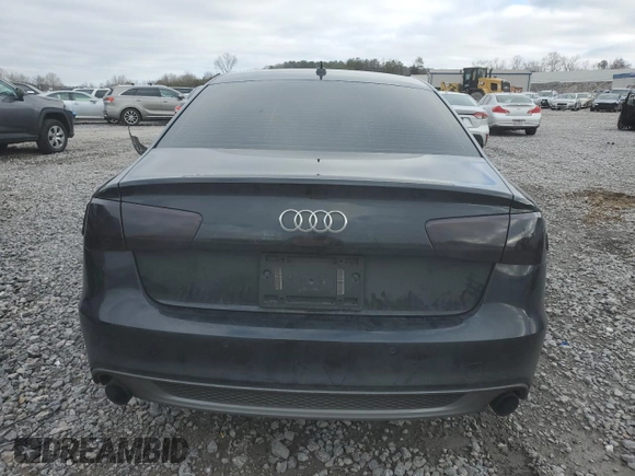 2013 Audi A6 3.0T Prestige with VIN WAUHGAFC9DN107009, listed as a Copart auction lot 87405474 with 124,171 mi miles and Salvage Title. Bid and sale history available at carsss.com. Image 6.