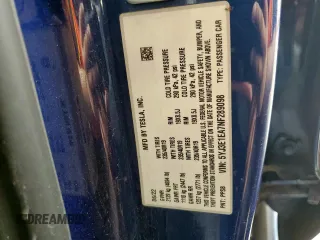 2022 Tesla Model 3 z VIN 5YJ3E1EA7NF289098, wystawiony jako Copart lot #60637005 z przebiegiem 152 060 mil mil oraz Czysty tytuł • Clean title. Historia ofert i sprzedaży dostępna na DreamBid. Obrazek 13.