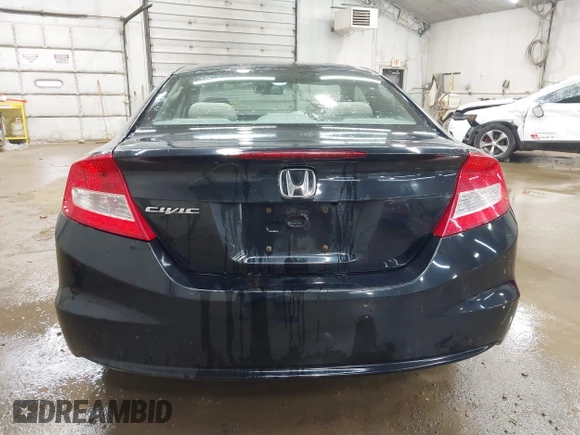 2013 Honda Civic Cpe EX with VIN 2HGFG3B82DH525350, listed as a IAAI auction lot 42129940 with 217,611 mi miles. Bid and sale history available at carsss.com. Image 16.