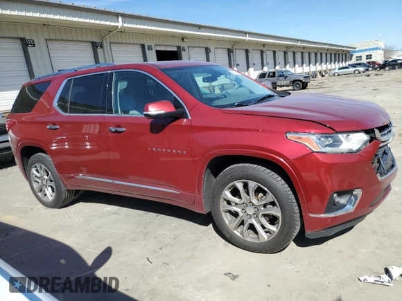 2019 Chevrolet Traverse Premier with VIN 1GNERKKW4KJ248233, listed as a Copart auction lot 47382885 with 72,185 mi miles and Salvage Title. Bid and sale history available at carsss.com. Image 4.