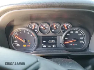 2024 Chevrolet Silverado 1500 Custom with VIN 1GCPABEK2RZ102085, listed as a Copart auction lot 87700835 with 31,311 mi miles and Salvage Title. Bid and sale history available at DreamBid. Image 9.
