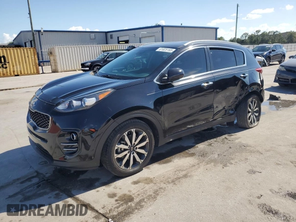 2017 Kia Sportage EX z VIN KNDPN3AC8H7101803, wystawiony jako Copart lot #61025165 z przebiegiem 56 120 mil mil oraz Szkoda całkowita • Salvage title. Historia ofert i sprzedaży dostępna na DreamBid. Obrazek 1.
