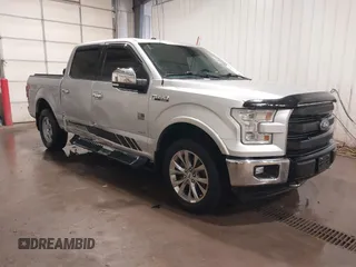 2017 Ford F-150 XL with VIN 1FTEW1EG4HKC24288, listed as a IAAI auction lot 42315916 with 129,499 mi miles and . Bid and sale history available at DreamBid. Image 1.