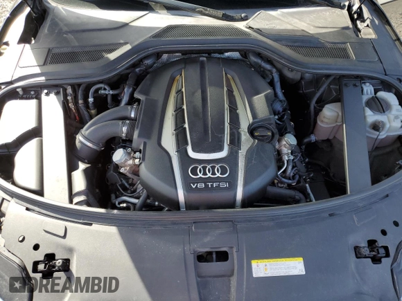 2015 Audi A8 L 4.0T with VIN WAU32AFD3FN002339, listed as a Copart auction lot 87305014 with 165,249 mi miles and Clean Title. Bid and sale history available at carsss.com. Image 11.