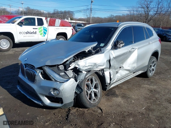 2018 BMW X1 xDrive28i with VIN WBXHT3C36J5L33781, listed as a IAAI auction lot 41497360 with 61,251 mi miles. Bid and sale history available at carsss.com. Image 20.