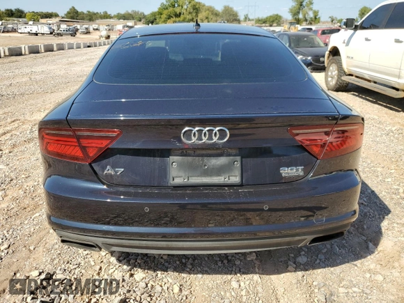 2016 Audi A7 3.0 Prestige with VIN WAU2GAFC9GN084213, listed as a Copart auction lot 72163724 with 168,876 mi miles and Clean Title. Bid and sale history available at carsss.com. Image 6.