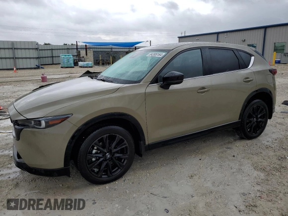 2024 Mazda CX-5 2.5 Carbon Turbo with VIN JM3KFBAY4R0413924, listed as a Copart auction lot 84395164 with 8,431 mi miles and Salvage Title. Bid and sale history available at carsss.com. Image 1.