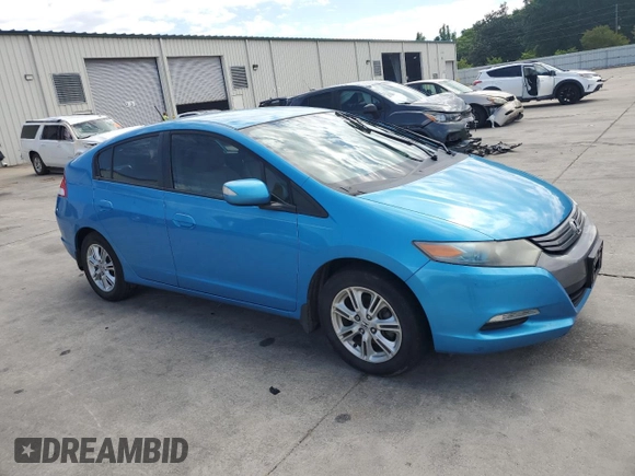 2011 Honda Insight EX with VIN JHMZE2H73BS005723, listed as a Copart auction lot 55420735 with 155,674 mi miles and Salvage title. Bid and sale history available at DreamBid. Image 4.
