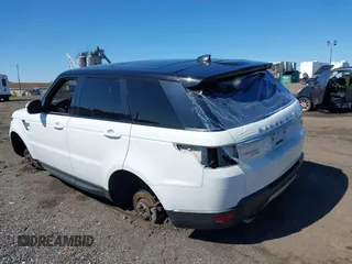 2017 Land Rover Range Rover Sport HSE with VIN SALWR2FV0HA134360, listed as a IAAI auction lot 41810251 with 73,407 mi miles and . Bid and sale history available at DreamBid. Image 3.