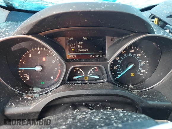 2013 Ford Escape SEL with VIN 1FMCU9H97DUD57601, listed as a Copart auction lot 49638925 with 105,127 mi miles and Salvage title. Bid and sale history available at DreamBid. Image 9.