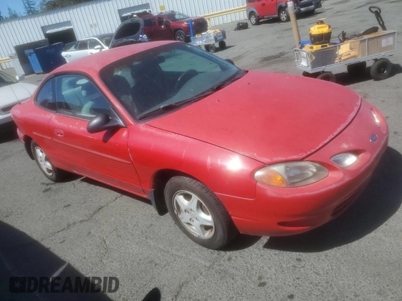 1998 Ford Escort with VIN 3FALP1130WR129975, listed as a Copart auction lot 70143914 with 166,897 mi miles and Clean title. Bid and sale history available at DreamBid. Image 4.