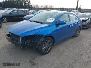 2017 Hyundai Elantra Limited with VIN 5NPD84LF6HH197255, listed as a IAAI auction lot 41761784 with 61,817 mi miles. Bid and sale history available at carsss.com. Image 2.