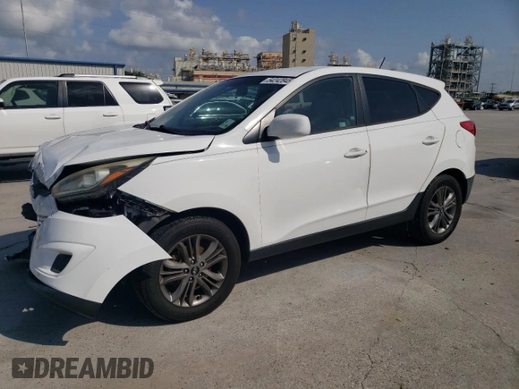 2015 Hyundai Tucson GLS with VIN KM8JT3AF2FU982417, listed as a Copart auction lot 54242845 with 174,911 mi miles and Salvage Title. Bid and sale history available at DreamBid. Image 1.