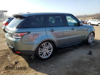 2014 Land Rover Range Rover Sport Supercharged with VIN SALWR2EF9EA336605, listed as a Copart auction lot 48947995 with 99,856 mi miles and Salvage Title. Bid and sale history available at DreamBid. Image 3.