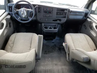 2008 Chevrolet Express Cargo with VIN 1GCGG25C781137094, listed as a Copart auction lot 56494395 with 100,037 mi miles and Salvage title. Bid and sale history available at DreamBid. Image 8.