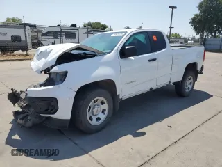 2021 Chevrolet Colorado 2WD Work Truck with VIN 1GCHSBEA6M1180675, listed as a Copart auction lot 59970125 with 58,649 mi miles and Salvage title. Bid and sale history available at DreamBid. Image 1.