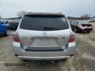 2009 Toyota Highlander Hybrid with VIN JTEEW41A892030511, listed as a Copart auction lot 51954255 with 223,543 mi miles and Clean Title. Bid and sale history available at carsss.com. Image 6.