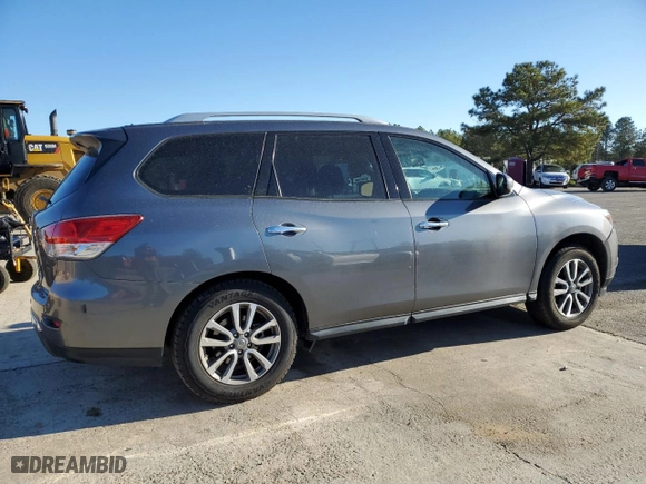 2016 Nissan Pathfinder S with VIN 5N1AR2MN5GC629639, listed as a Copart auction lot 50007035 with 130,771 mi miles and Clean Title. Bid and sale history available at carsss.com. Image 3.