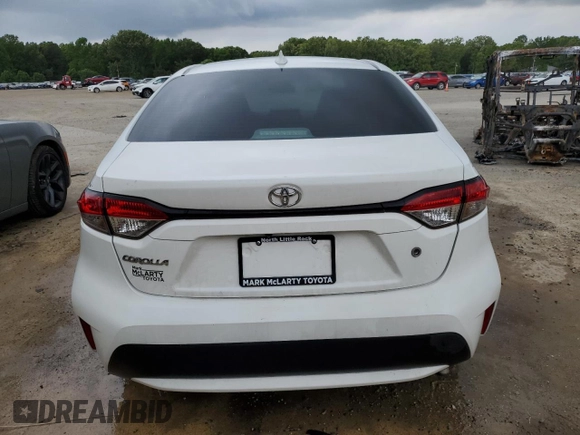 2020 Toyota Corolla L with VIN 5YFDPRAEXLP067632, listed as a Copart auction lot 52590175 with 113,042 mi miles and Clean Title. Bid and sale history available at DreamBid. Image 6.