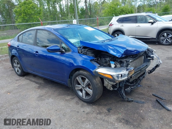 2018 Kia Forte LX with VIN 3KPFL4A77JE281839, listed as a IAAI auction lot 42012006 with 134,675 mi miles and . Bid and sale history available at DreamBid. Image 1.