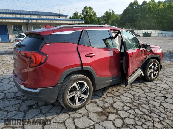 2020 GMC Terrain SLT with VIN 3GKALVEVXLL246773, listed as a Copart auction lot 67335694 with 97,127 mi miles and Salvage title. Bid and sale history available at DreamBid. Image 3.