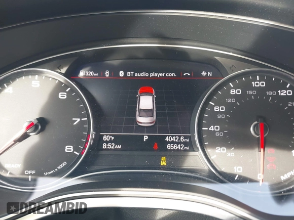2018 Audi A6 Prestige with VIN WAUH3AFC6JN035676, listed as a IAAI auction lot 40651293 with 65,642 mi miles and . Bid and sale history available at DreamBid. Image 7.
