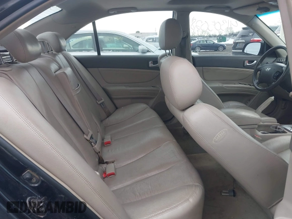 2006 Hyundai Sonata GLS with VIN 5NPEU46F06H084328, listed as a IAAI auction lot 41305028 with 503,115 mi miles and . Bid and sale history available at DreamBid. Image 8.